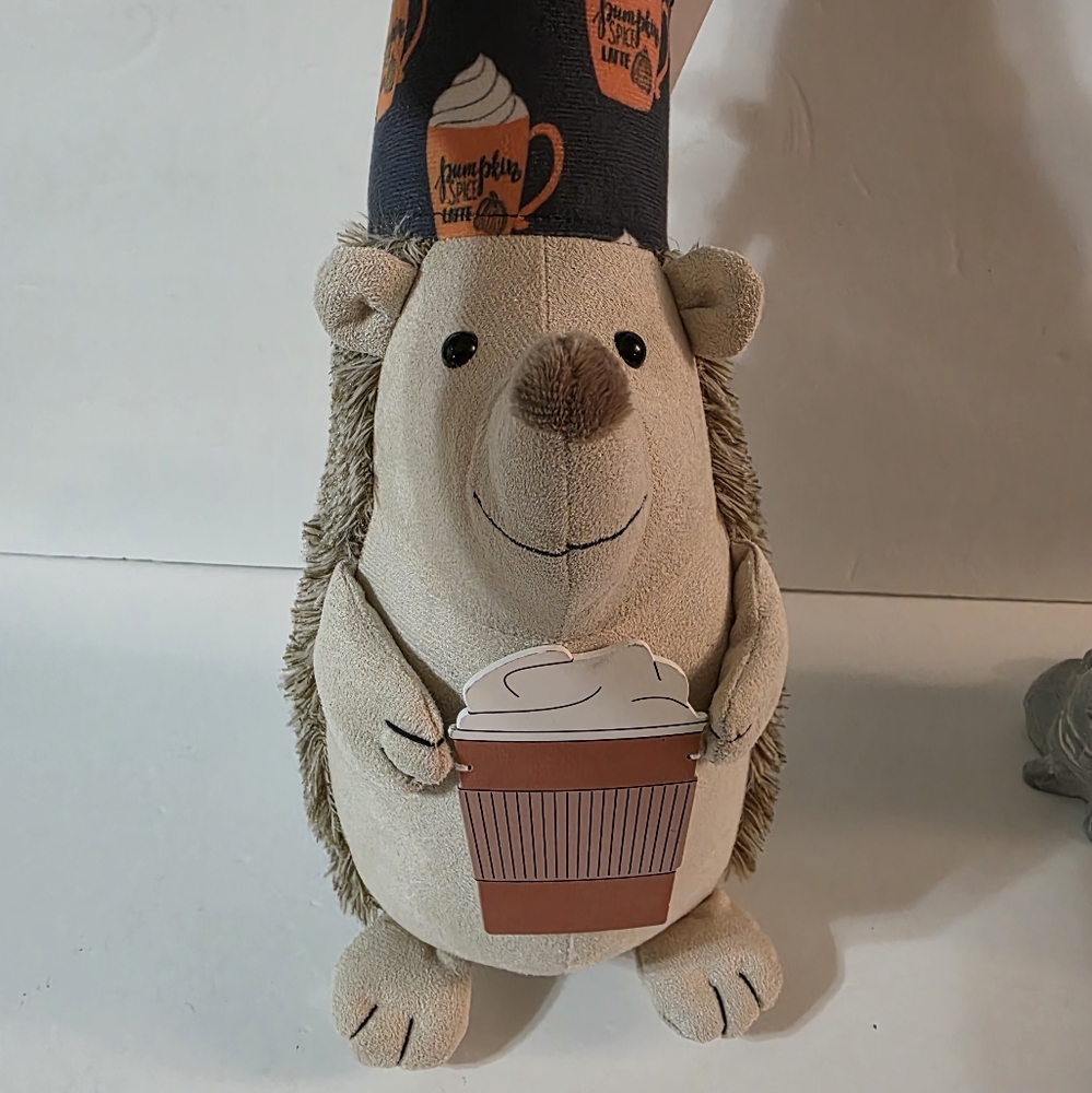 Aldi "Pumpkin Spice Latte" Hedgehog Figurine
